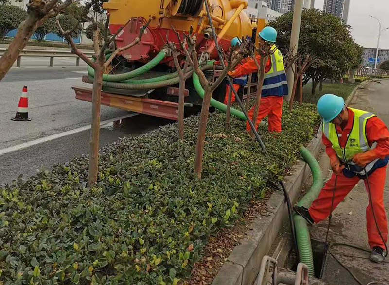 岚山市政管道清淤